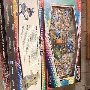 Pokémon Prismatic  Lucario & Tyranitar EX Collection -...1 Box $ 110.